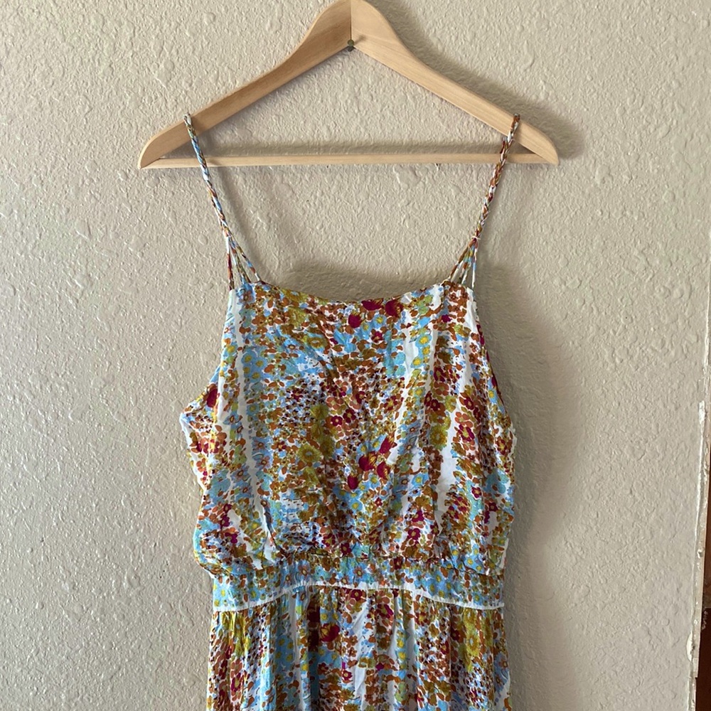 Boho maxi Free people floral summer dress women’s size small